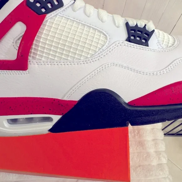 Jordan 4 Retro “Red Cement” - Men’s Size 12 – Brand New in Box - Picture 12 of 15